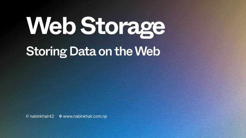 Web Storage Objects: A Powerful Tool for Storing Data on the Web