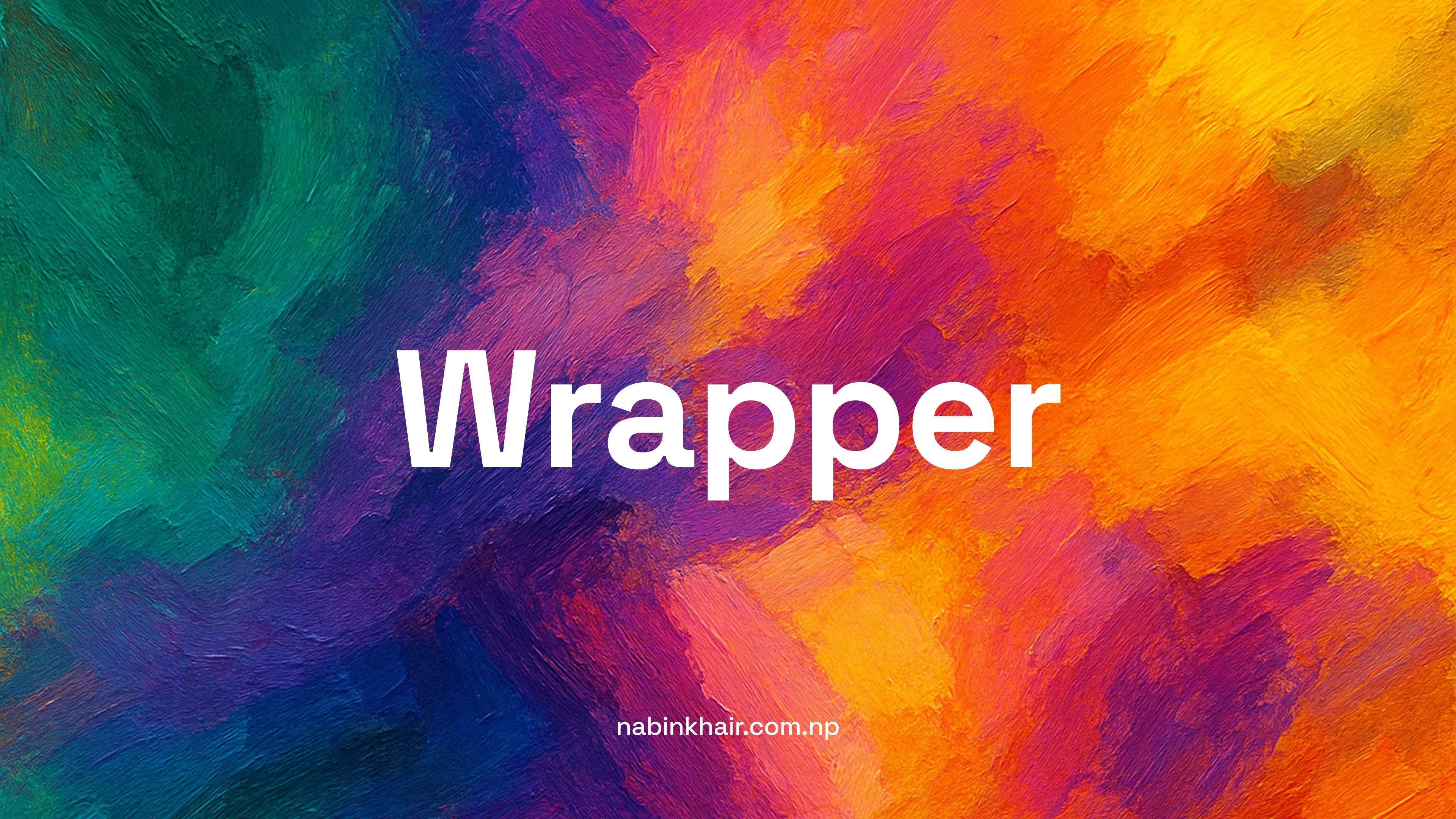Stop Wrapping APIs